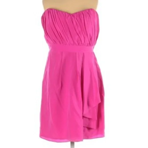 hot pink 21st birthday dress Straps Layered Tulle Hot Pink Long Prom Dress Party Dress PSK627 – Pgmdress main image 0
